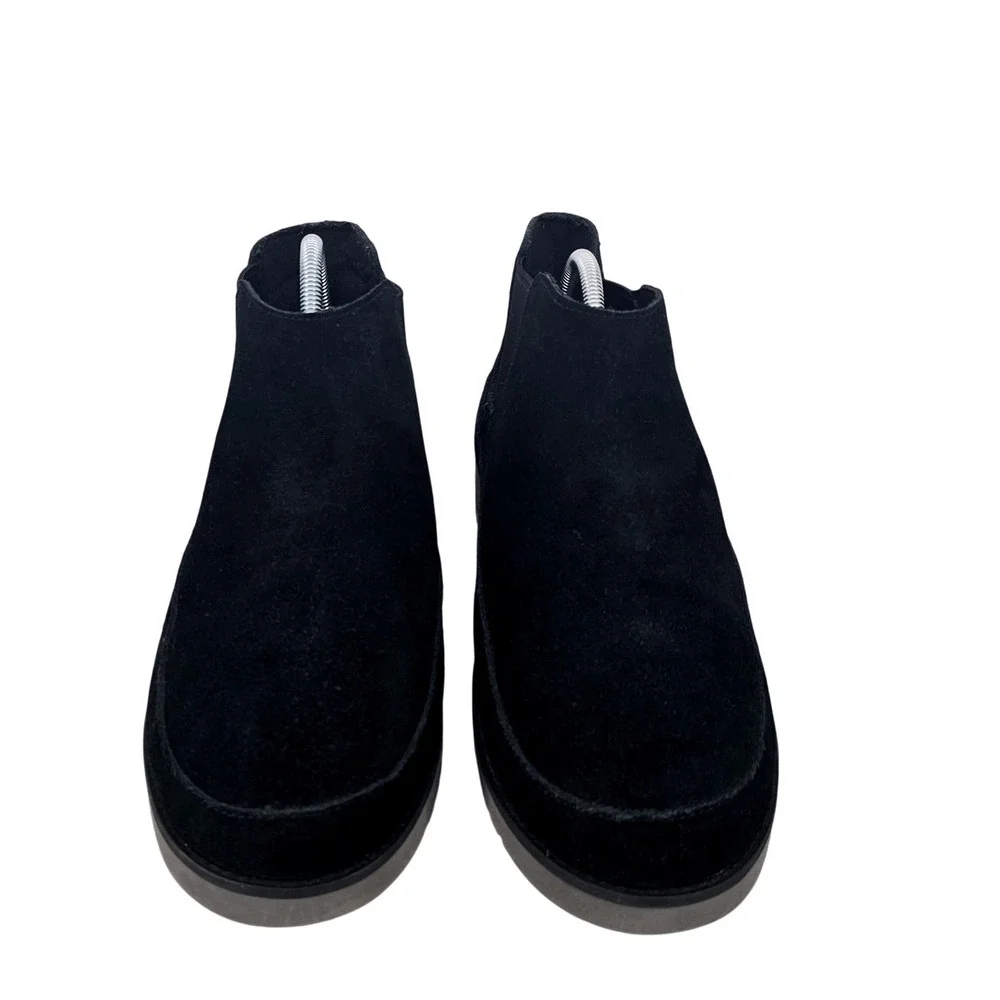 Koolaburra‎ by Ugg Black Suede Chelsea Boots Shoes 1132871 Mens Size 10